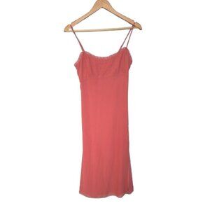 NWT Wilfred Aritzia Sister Dress | Warm Sienna Red | Midi Dress